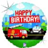 Päästeautod Happy Birthday (holograafiline)