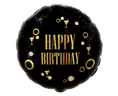 Happy birthday kokteiliklaasidega