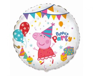 Põrsas Peppa pidu õhupallidega